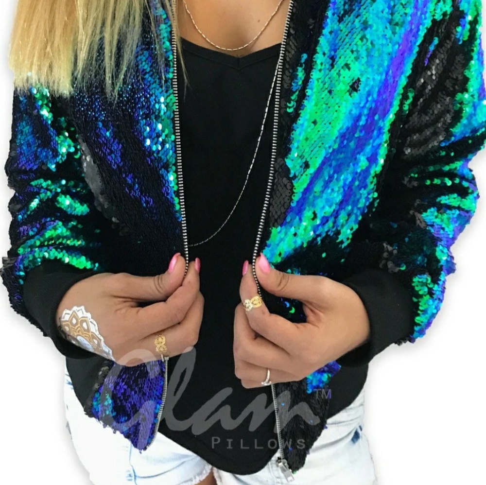 Sequin jacket